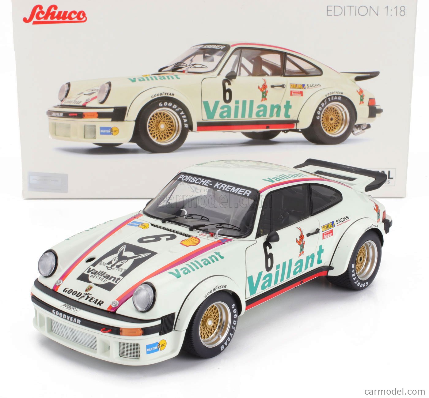 SCHUCO 450060200 Scale 1/18 | PORSCHE 911 934 3.0L TURBO