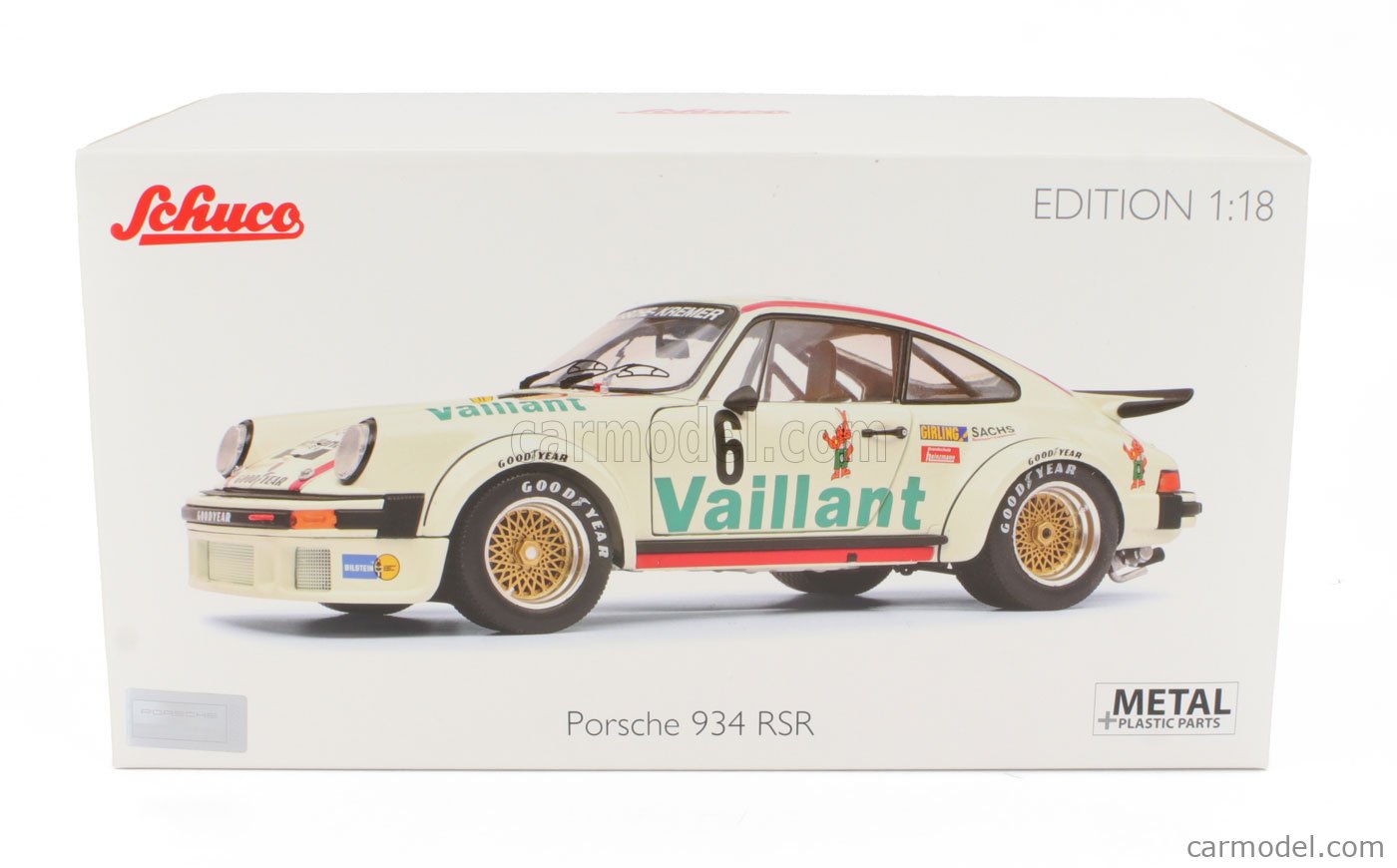 SCHUCO 450060200 Scale 1/18 | PORSCHE 911 934 3.0L TURBO