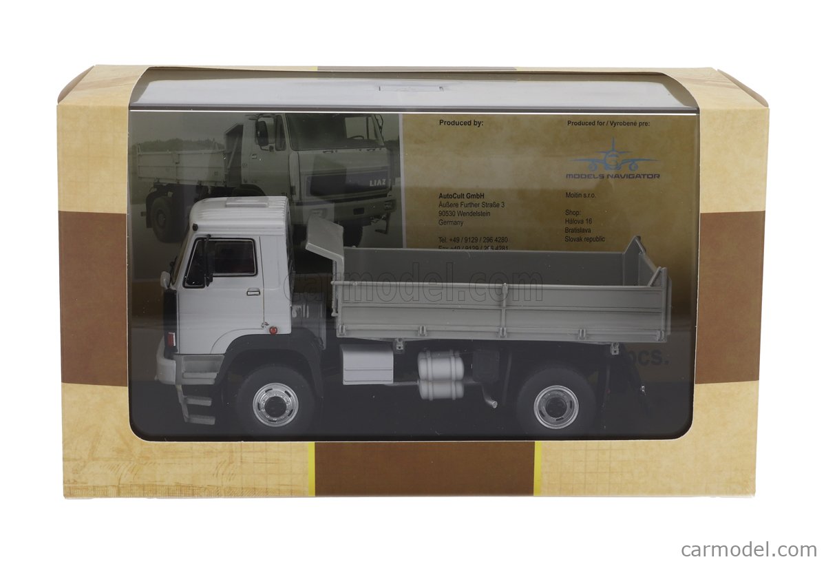 Miniature Autocult 1:43 Tribelhorn 3to Kettenwagen – Camion Suisse 1918 – Gris ATC11015