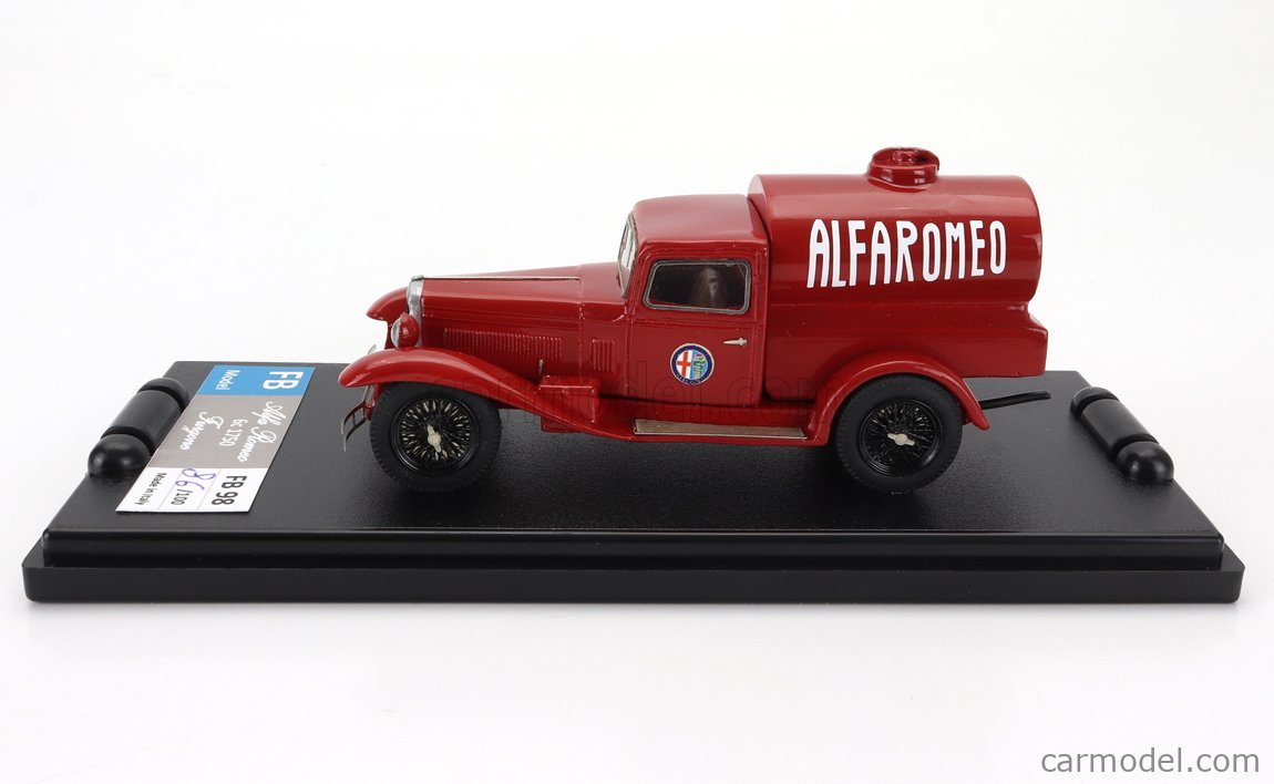 A53 1:43 FB MODEL ALFA ROMEO 6C 2300 GT RALLY EXC. COND. VERY RARE