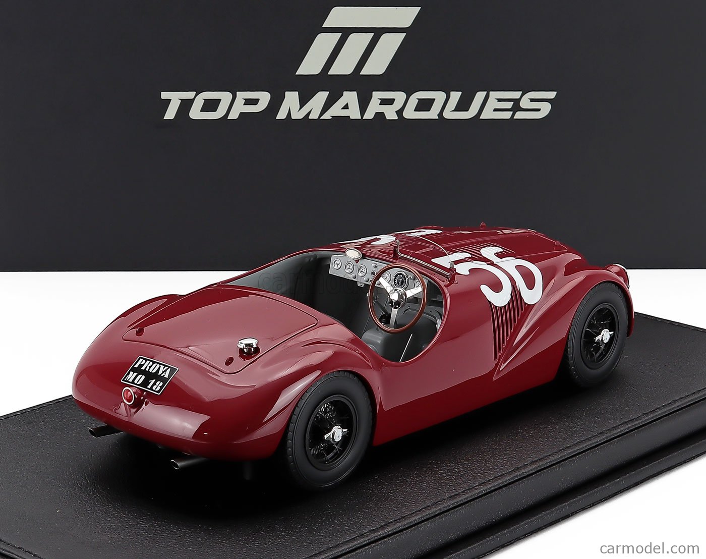 TOPMARQUES TOP141A Scale 1/18 | FERRARI 125S SPIDER N 56 WINNER