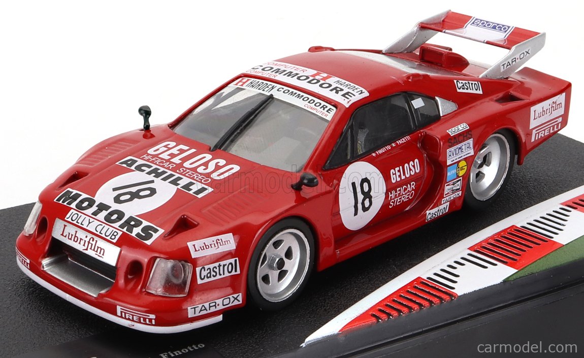 Autocollants Ferrari 308 GTB Tour Auto 1981 - Lot De 6 Fentes, Style Rétro, Neuf