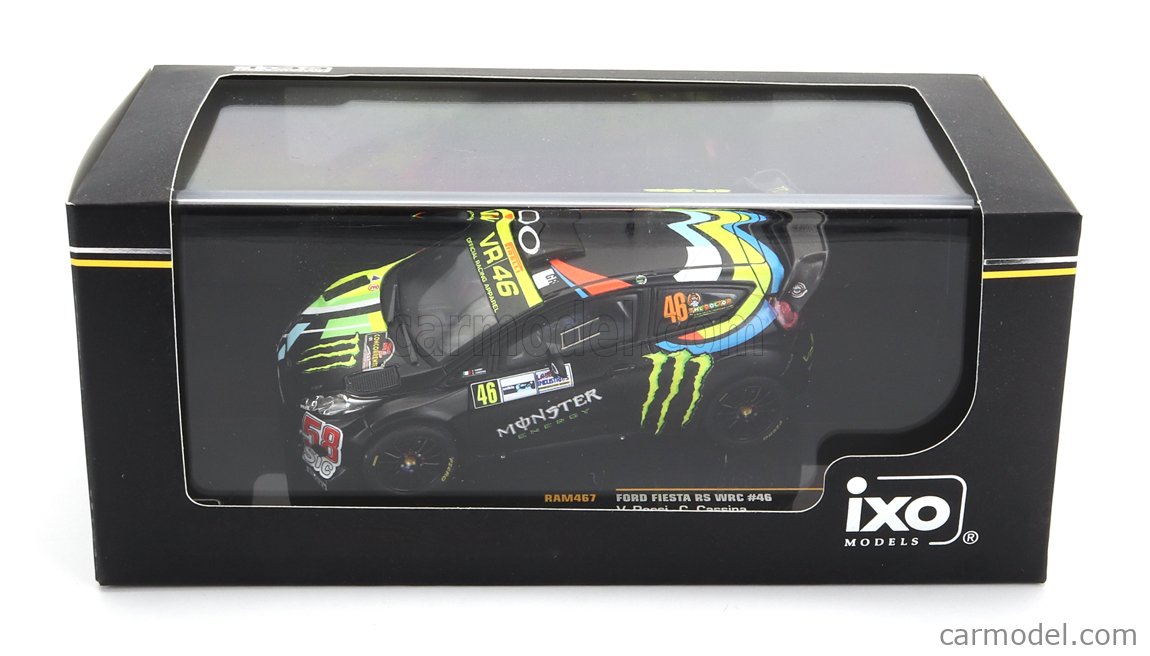 KOVOVÉ a RESIN MODELY | Ford Focus RS WRC #46 V.Rossi/C.Cassina Rally Monza 2006 IXO 1:43 | edice e-shop puzzle MODELY pohlednice obrazy