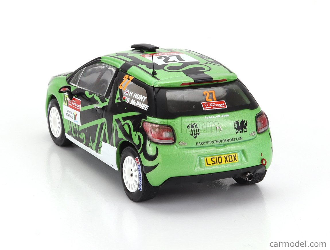 IXO-MODELS RAM461 Scale 1/43 | CITROEN DS3 R3 N 27 RALLY PORTUGAL IRC ...