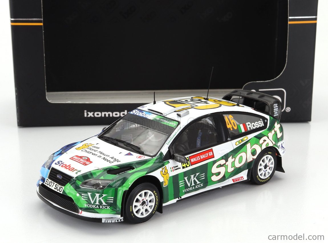 Modèle Réduit Autoart 1:18 Ford Focus RS 2016 Noire - Neuf Boîte AA72952