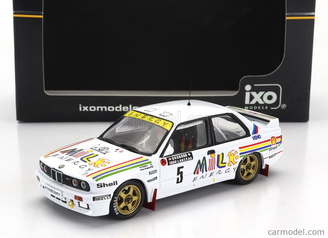 IXO-MODELS RAC195 Scale 1/43 | BMW 3-SERIES M3 (E30) N 5 RALLY 