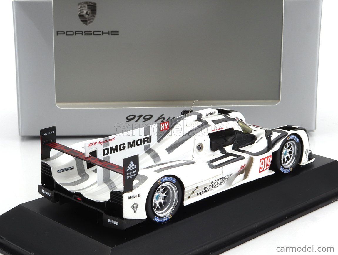 IXOMODELS 1/18 Porsche 919 Hybrid N°14 - 24h Du Mans 2014 - Modèle Neuf