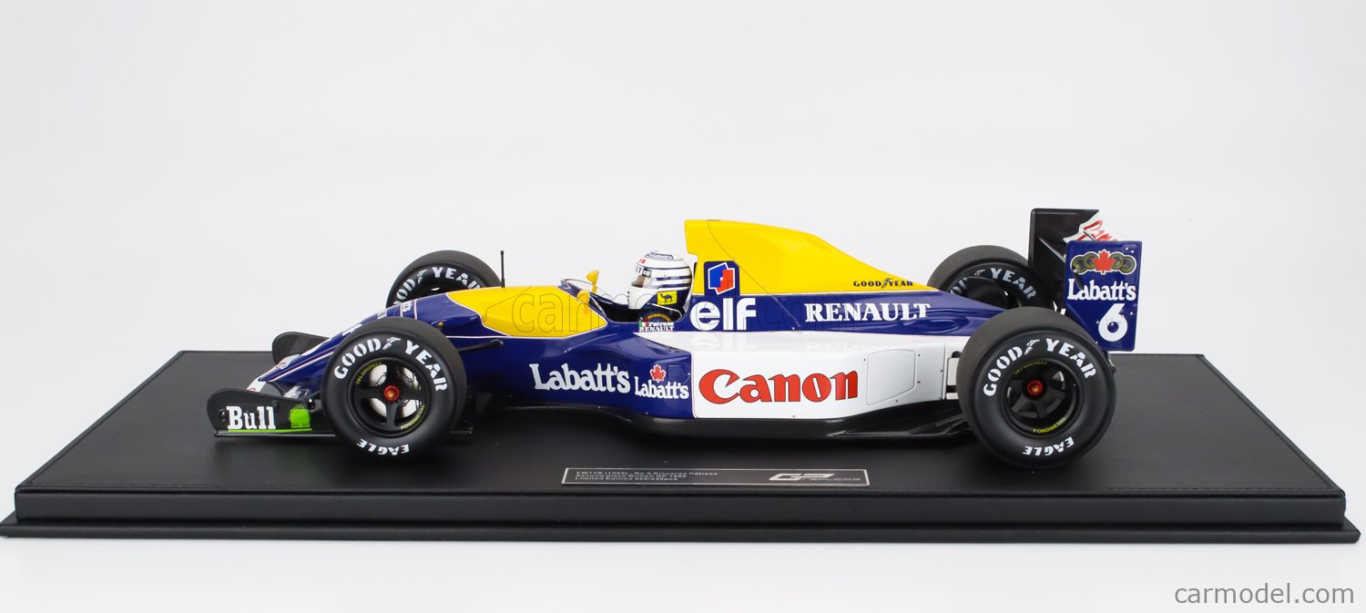 ミニカー WILLIAMS RENAULT FW14 RICCARDO PATRESE Minichamps 1:18 Riccardo Patrese Williams FW14B #6 formula 1