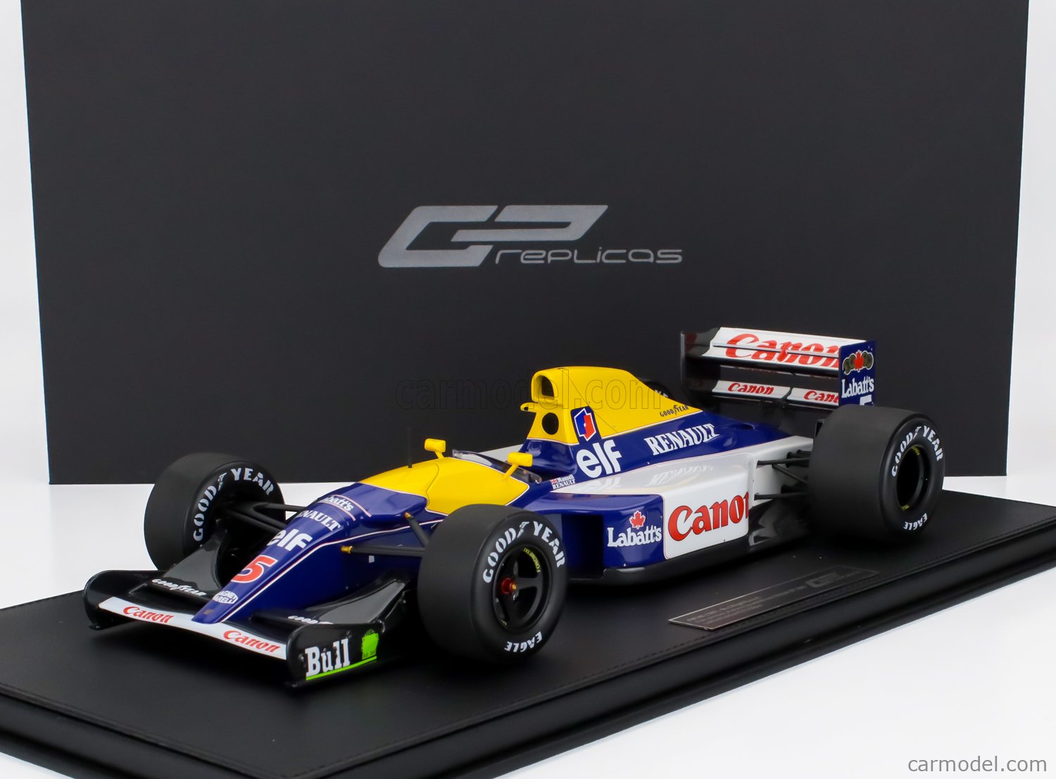 1/43 FW14B N.マンセル #5 GP REPLICAS 完成品 ミニカー(GRP43016A) TOPMARQUES GP Replicas 1:12 N. Mansell Williams FW14B #5 Winner British
