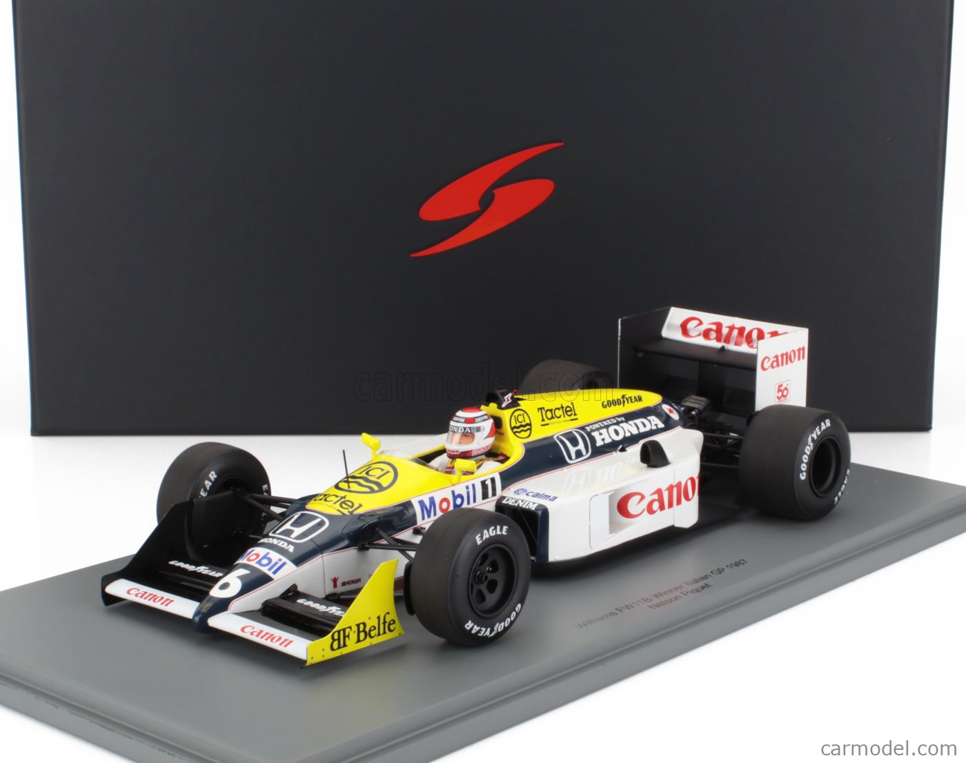 SPARK-MODEL 18S739 Scale 1/18 | WILLIAMS F1 FW11B HONDA N 6