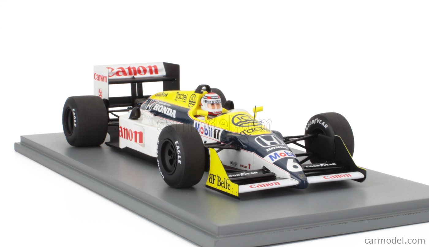 SPARK-MODEL 18S739 Scale 1/18 | WILLIAMS F1 FW11B HONDA N 6