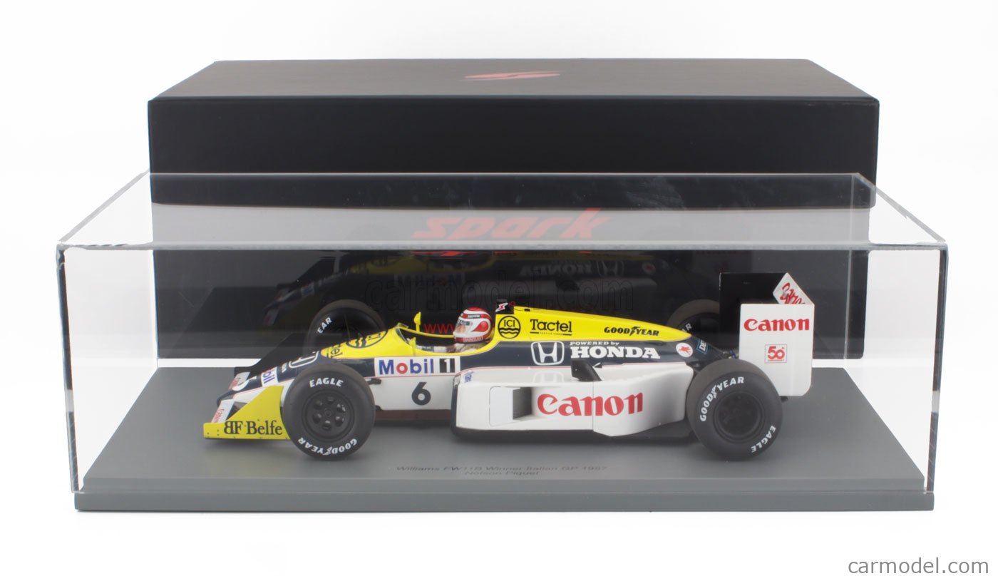 SPARK-MODEL 18S739 Scale 1/18 | WILLIAMS F1 FW11B HONDA N 6