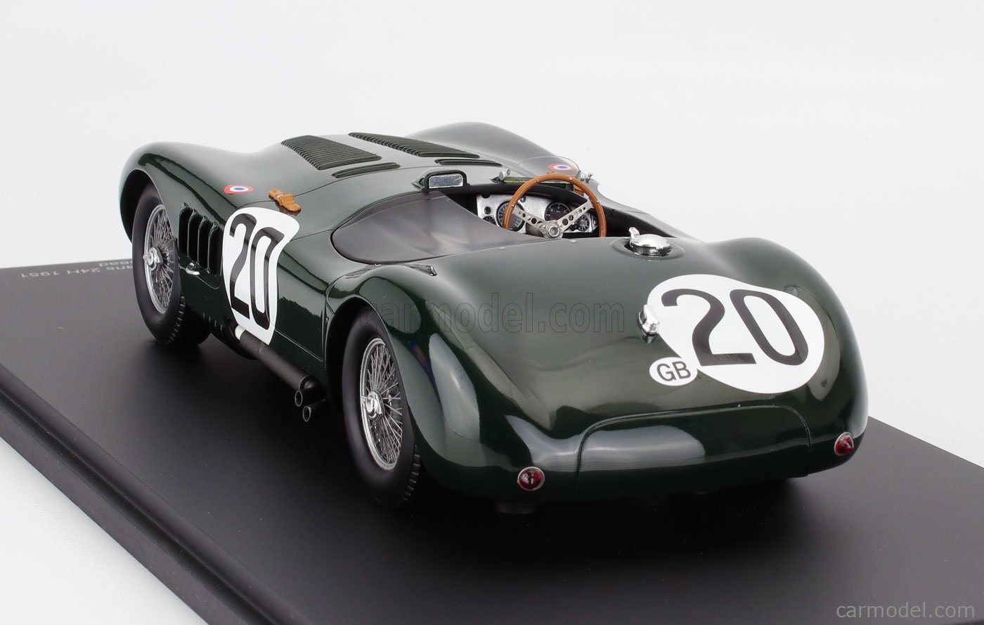 Modèle Réduit 1:18 SPARK Jaguar XK 120C #20 - Vainqueur Des 24h Du Mans 1951