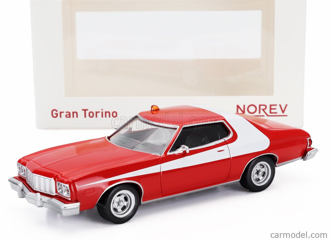 アメリカカーコレクションの1/43スケール Ford GranTorino Ford Gran Torino Sports 1972 1/43 Scale American Car