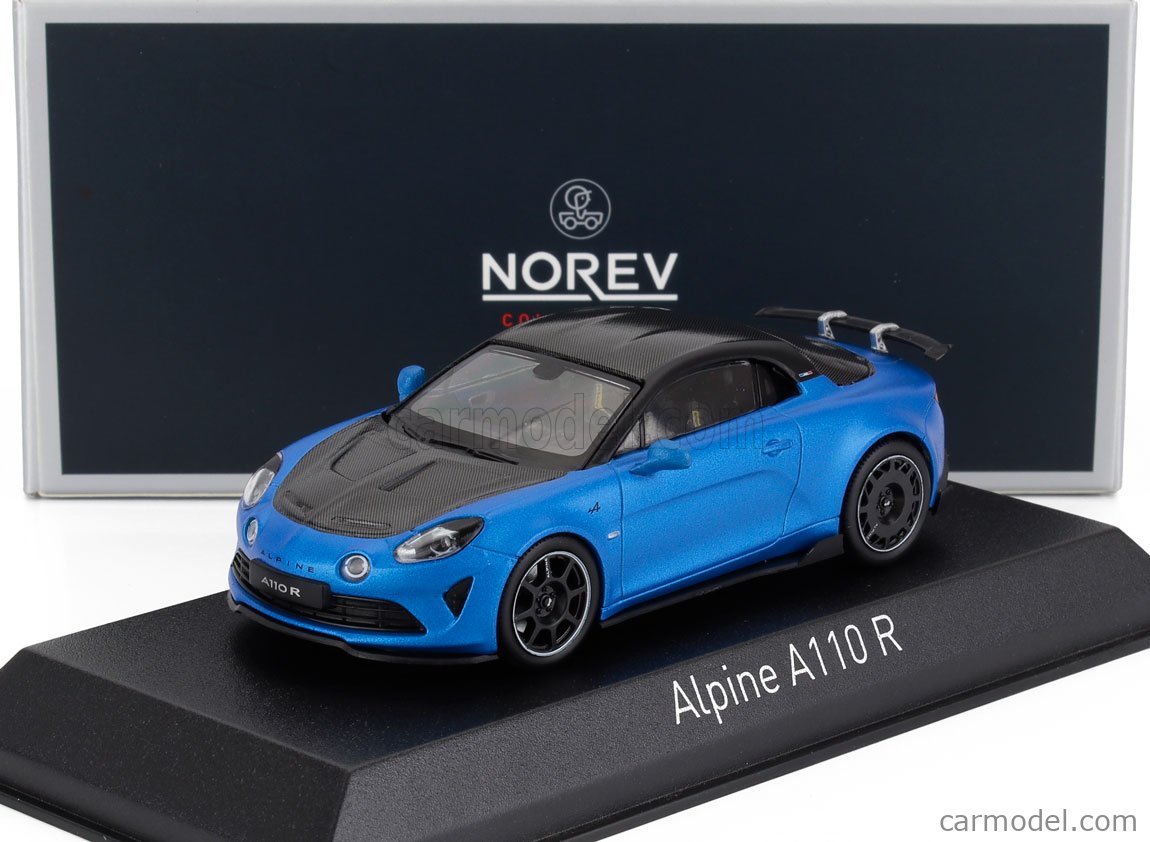 Alpine A110 R matte blue (Norev) 1:43