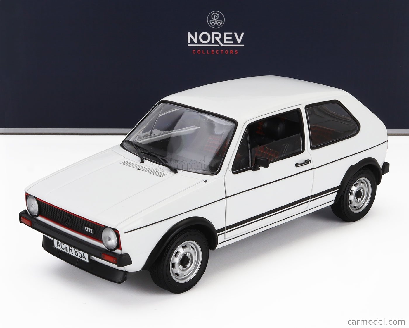 NOREV 188484 Scale 1/18 VOLKSWAGEN GOLF GTi 1976 WHITE