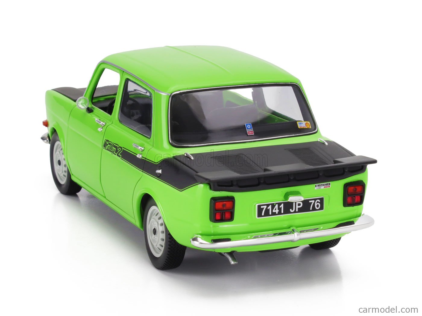 NOREV 1/18 Simca 1000 LS – Modèle Réduit Argenté – Collection 185710