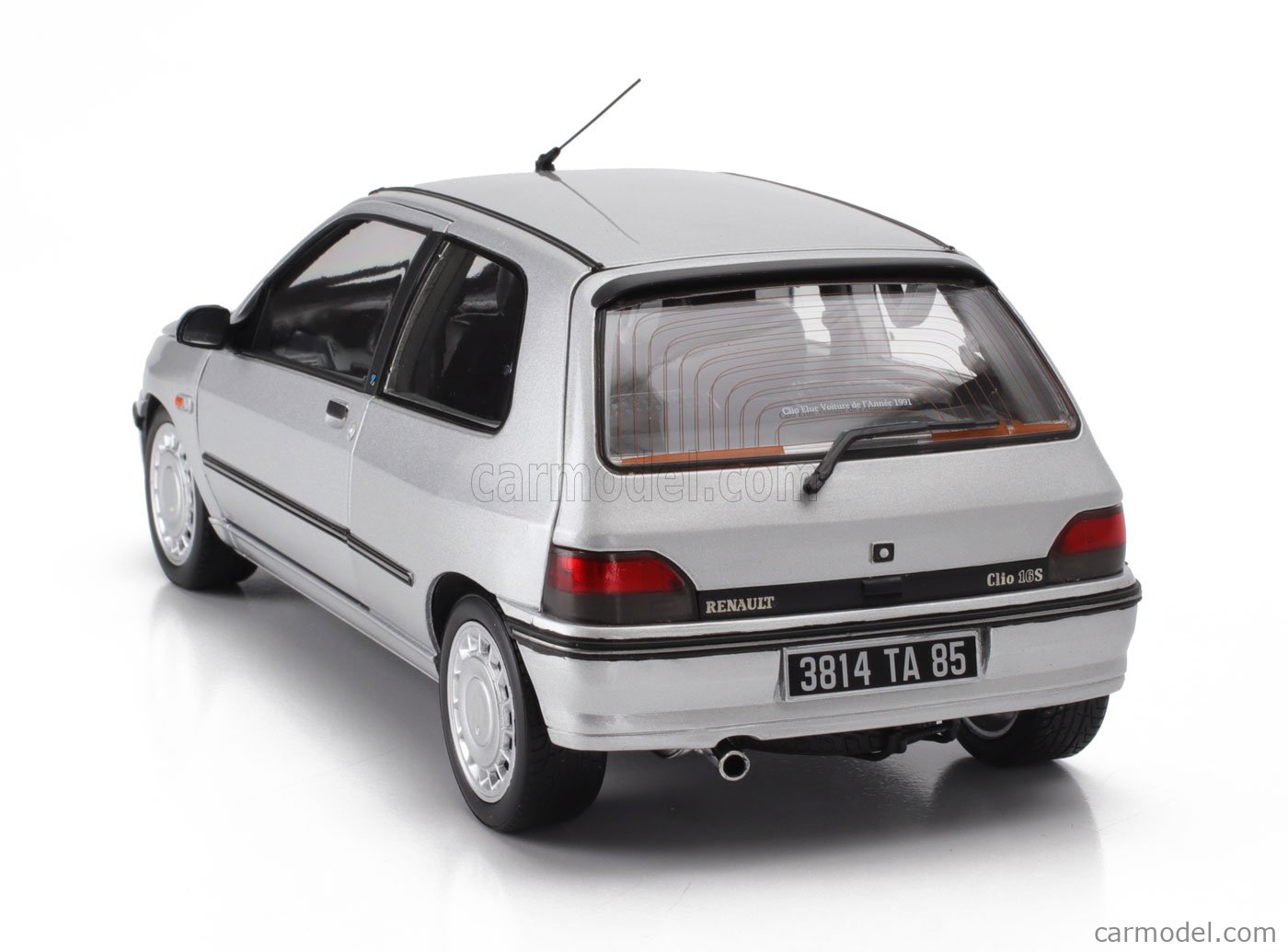 Voiture Miniature Renault Clio 16S 1992 Gris Iceberg 1:18 Norev - Collection, Neuve, Boîte Fermée, Modèle Détaillé !
