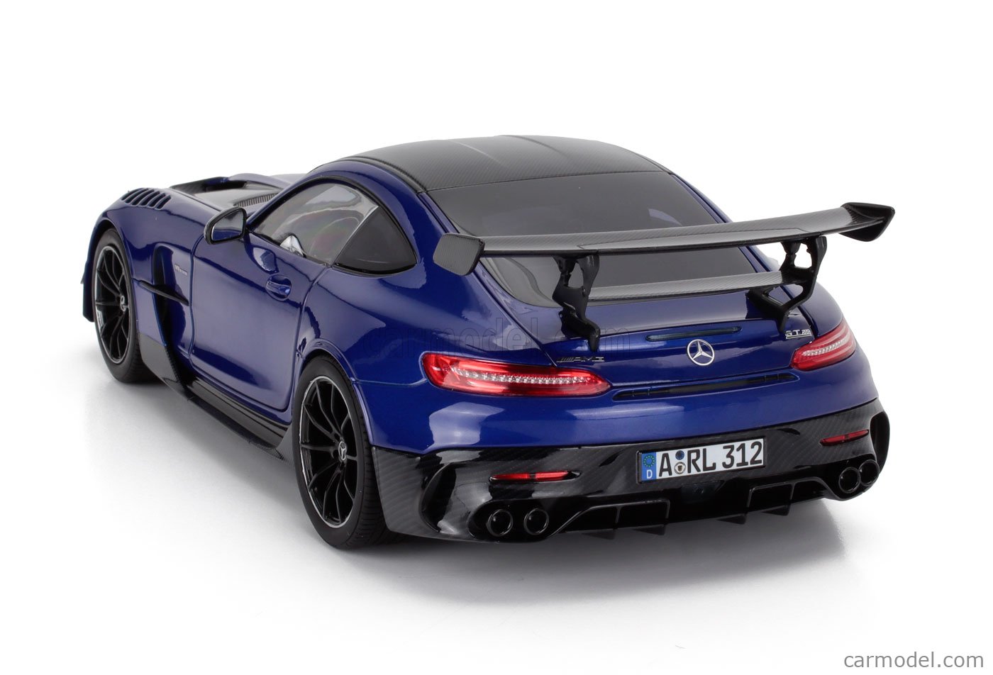 Norev Mercedes-AMG GT Série Noire 1/18 - Bleu Métallisé 2021 - Figurine