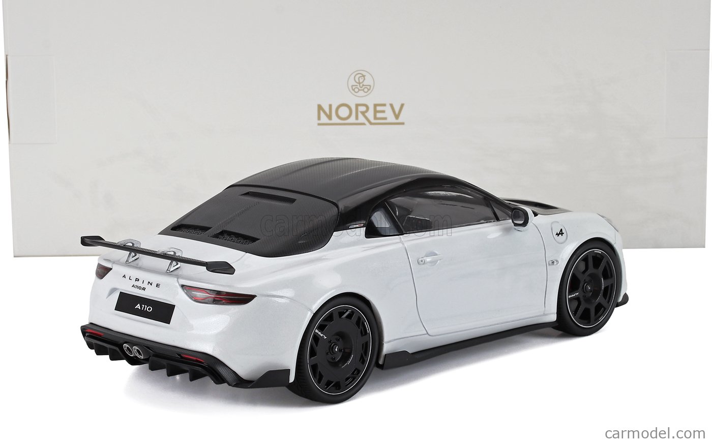 NOREV 185433 Scale 1/18 | RENAULT ALPINE A110 R COUPE 2024 WHITE