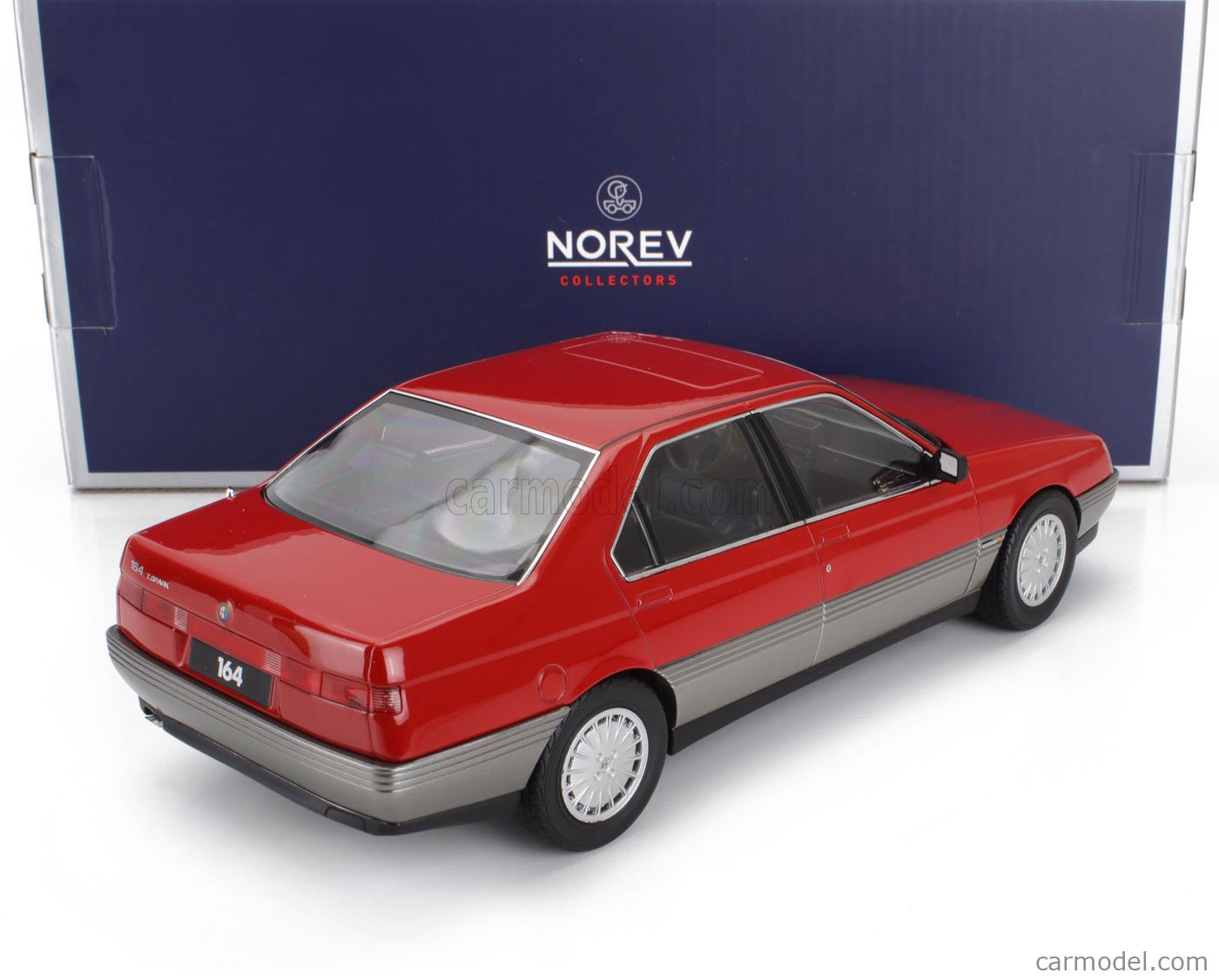 NOREV 187866 Scale 1/18 | ALFA ROMEO 164 1991 ROSSO ALFA - RED