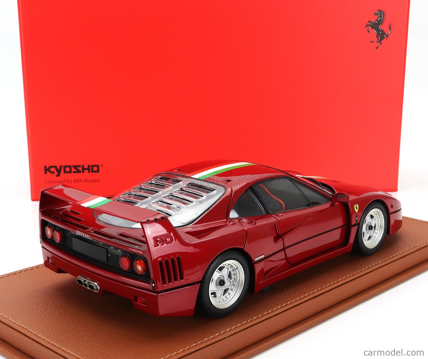 BBRモデル FERRARI F40 STREET 1987 BBR 1/43 Ferrari F40 Street 1987 Red BG140 – Paddock Collection