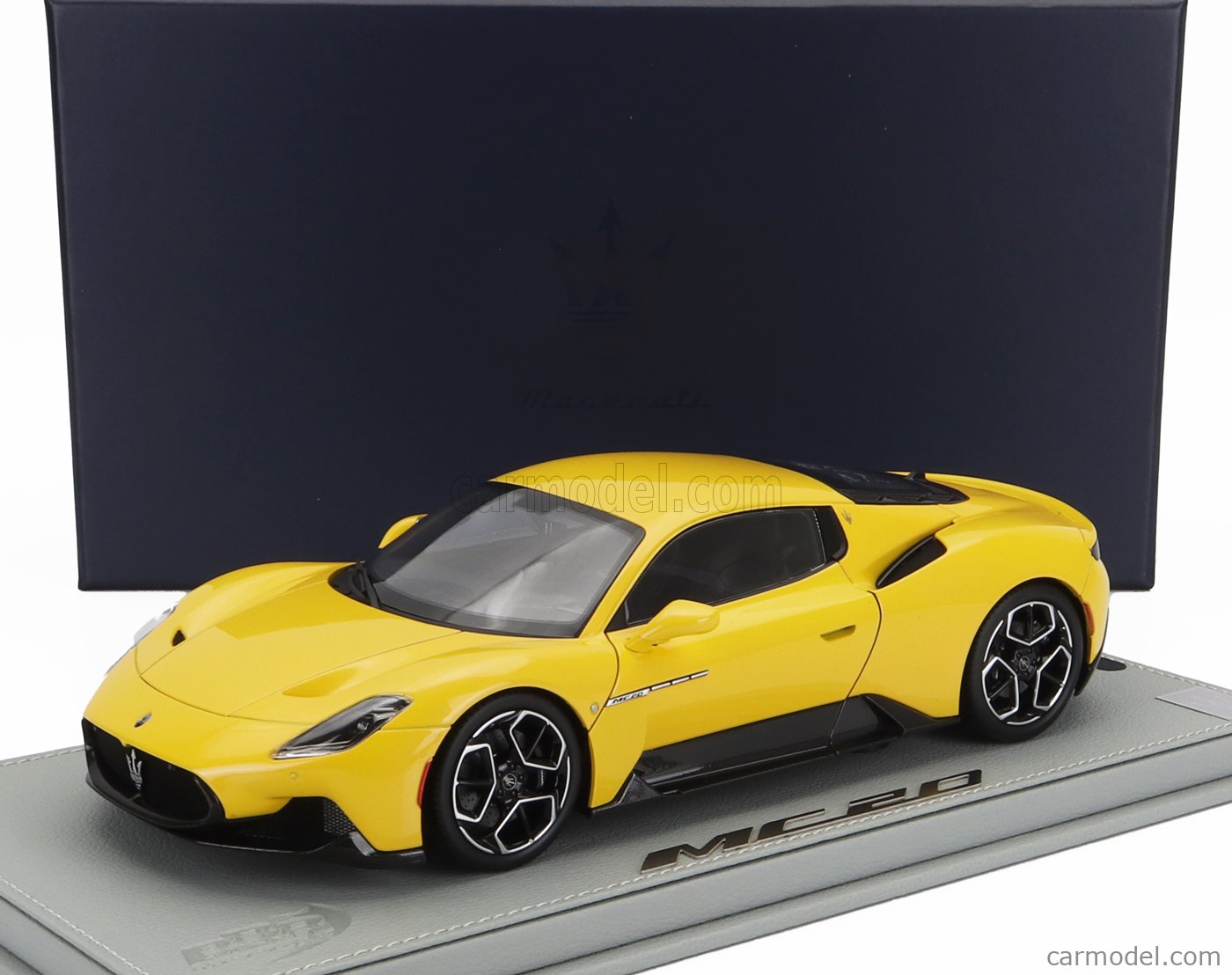 BBR-MODELS HE180051DDIE Scale 1/18 | MASERATI MC20 2020 GIALLO GENIO ...