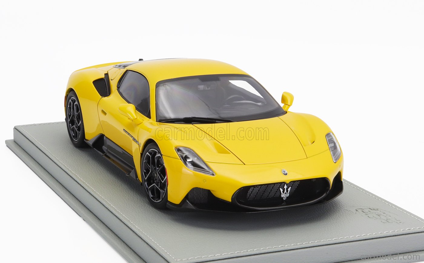 BBR-MODELS HE180051DDIE Scale 1/18 | MASERATI MC20 2020 GIALLO GENIO ...