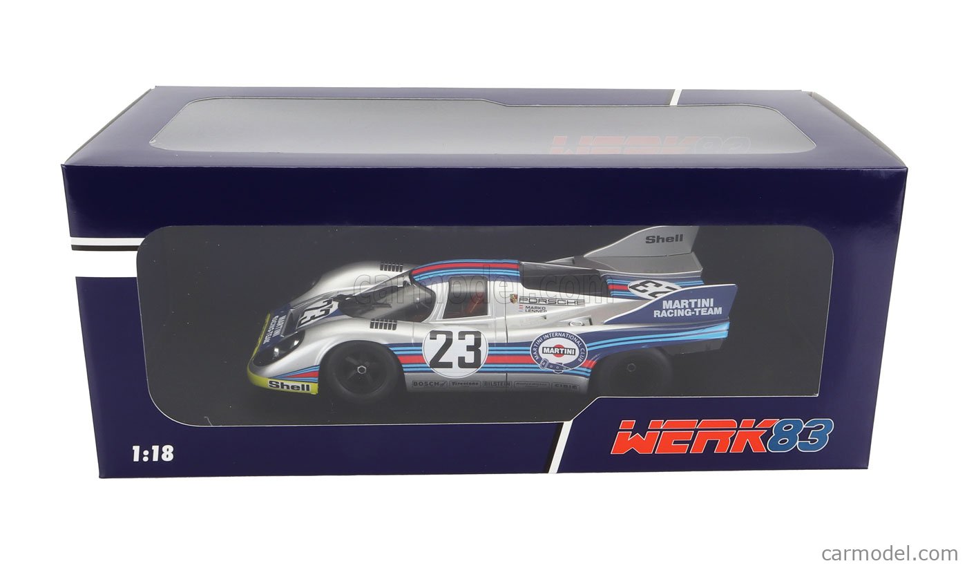 Porsche 917K Solido 1/43 – Martini #38 Buenos Aires 1971, Modèle Retravaillé