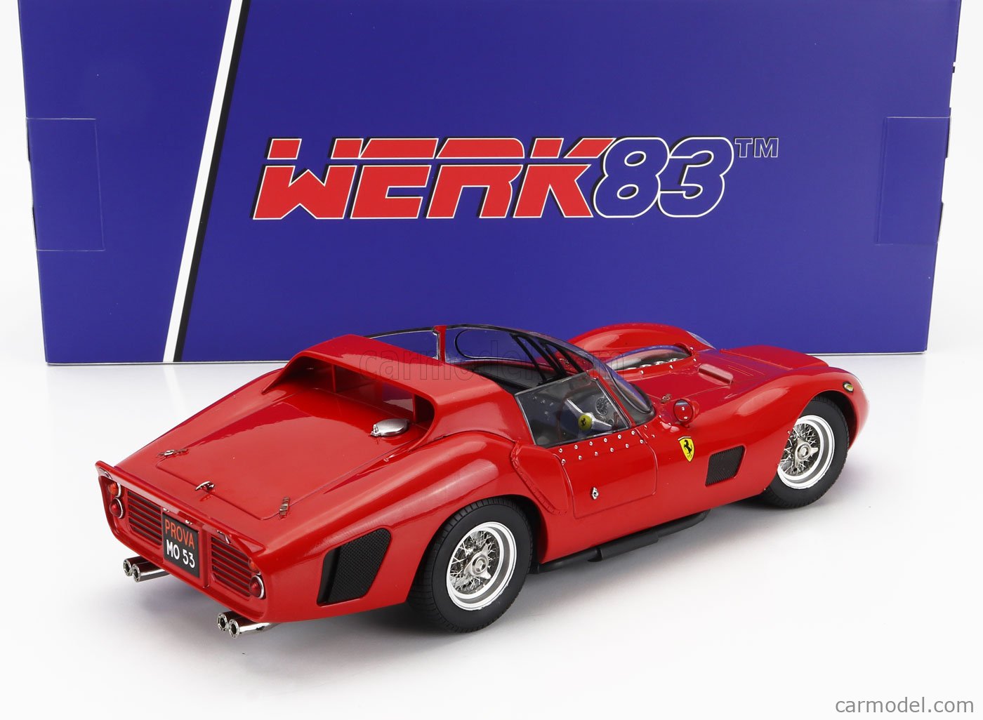 Werk83 1/18 Ferrari 330 TRI SPIDER PLAIN BODY 1962 フェラーリ ミニカー - 自動車