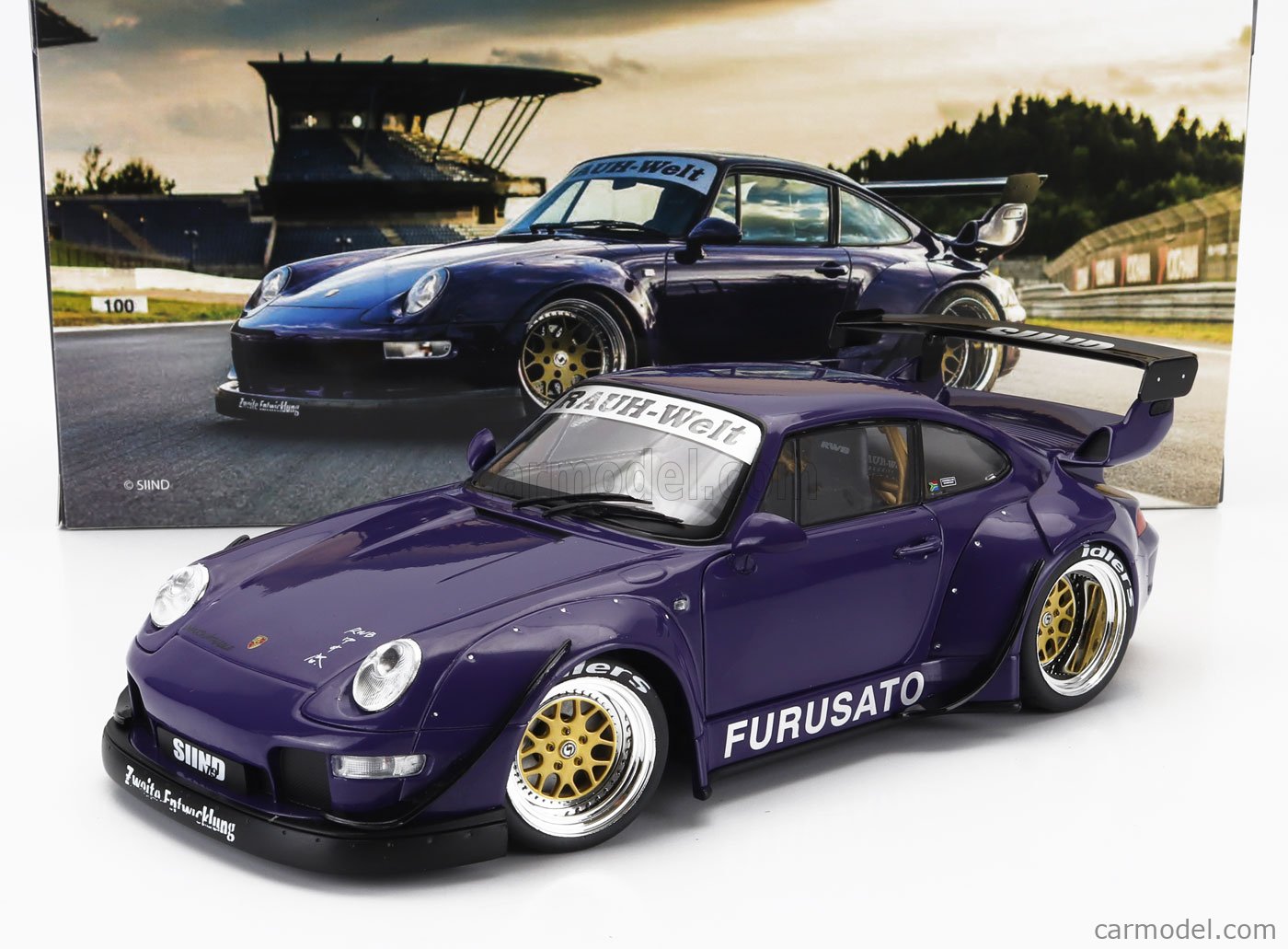 WERK83 W1807001 Scale 1/18 | PORSCHE 911 993 RWB RAUH-WELT