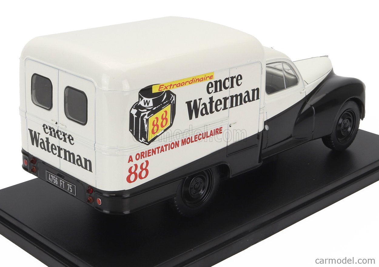 Modèle Réduit Peugeot 203 Commerciale Waterman - Solido échelle 1/43 - Neuf (boîte Parfois Abîmée)
