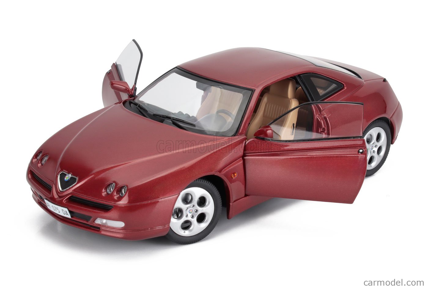 Mitica 1:18 Alfa Romeo GTV 3.0 V6 24V 1998 - Rouge Proteo - Triple 9