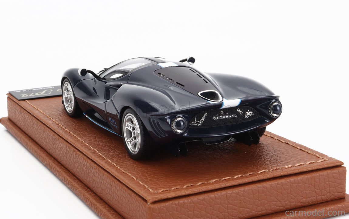 PEAKO 33806 Scale 1/43 | DE TOMASO P72 2020 MIDNIGHT BLUE MET