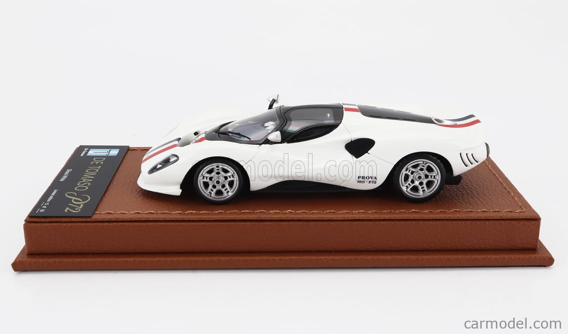 PEAKO 33803 Scale 1/43 | DE TOMASO P72 2020 GLOSS WHITE