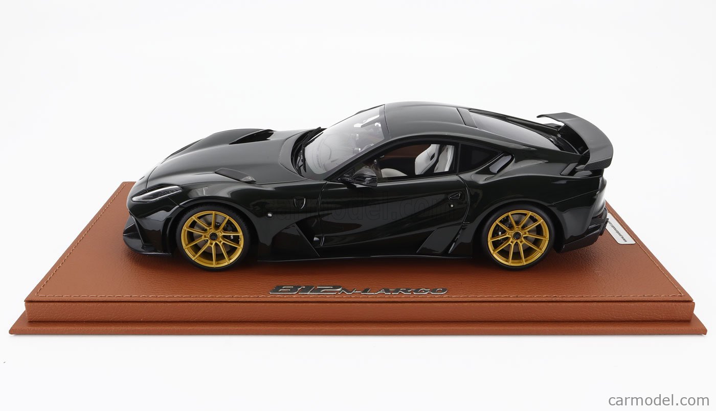Miniature Peako Novitec 812 N-Largo 1/18 – Blanc Perle – Avec Vitrine – Réf 83705