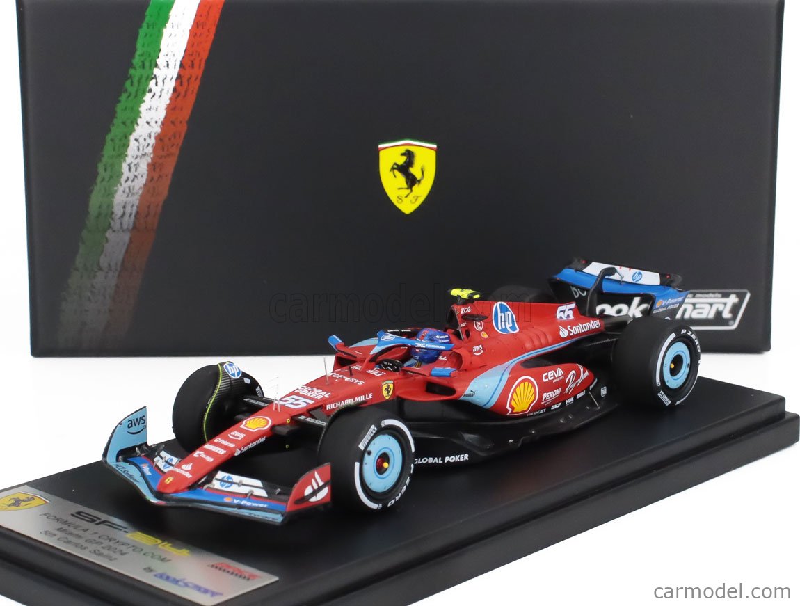 LOOKSMART LSF1062 Масштаб 1/43 | FERRARI F1 SF-24 TEAM SCUDERIA 