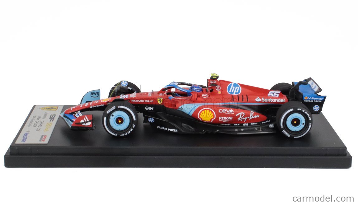 LOOKSMART LSF1062 Масштаб 1/43 | FERRARI F1 SF-24 TEAM SCUDERIA 