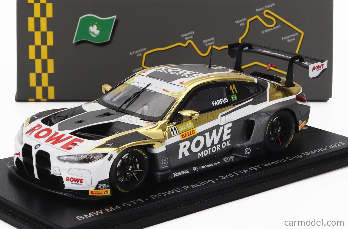 SPARK-MODEL SA282 Scale 1/43 | BMW 4-SERIES M4 GT3 TEAM ROWE RACING N ...