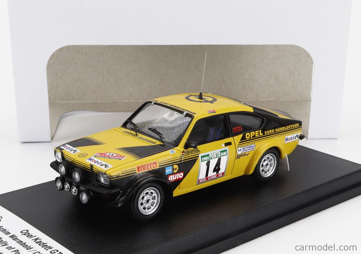 Troféu - 1:43 - Opel Kadett Gte #12 - 3ème Rallye du - Catawiki
