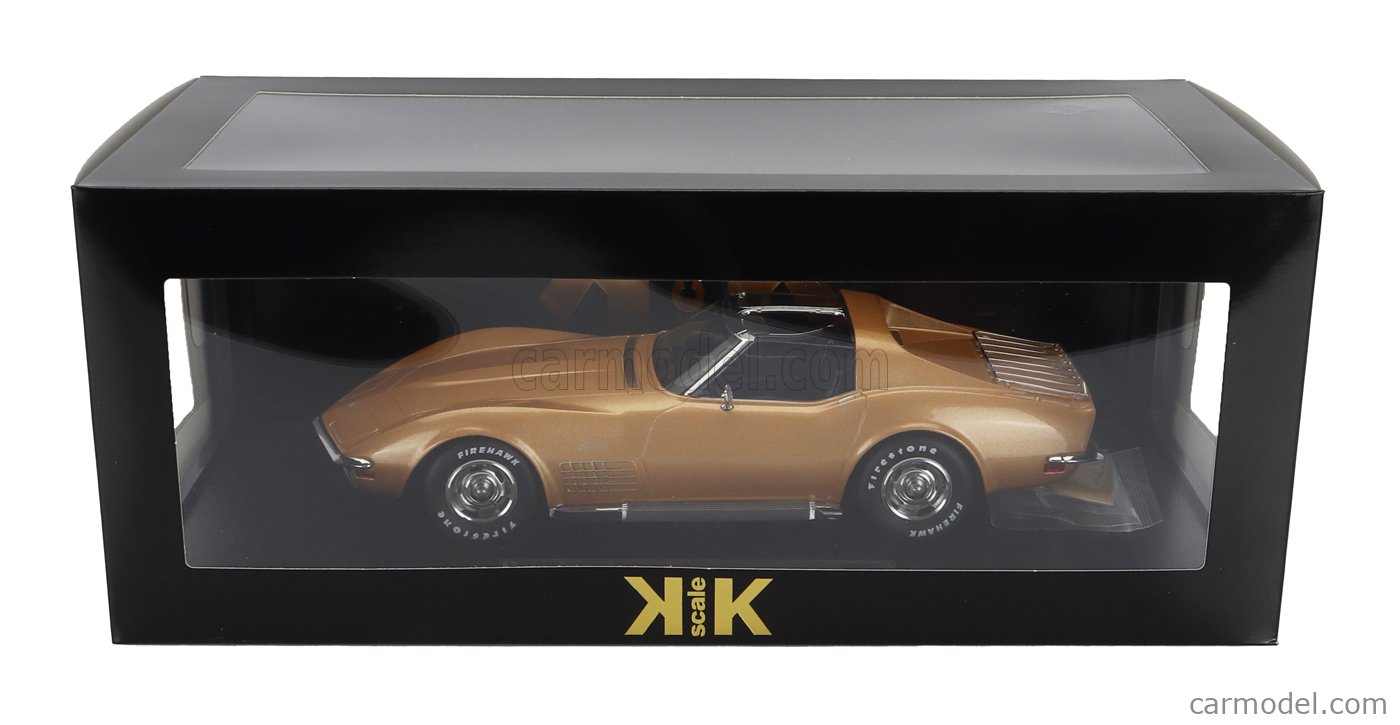 KK SCALE MODELS 1/18 – CHEVROLET Corvette C3 – 1972 - Five