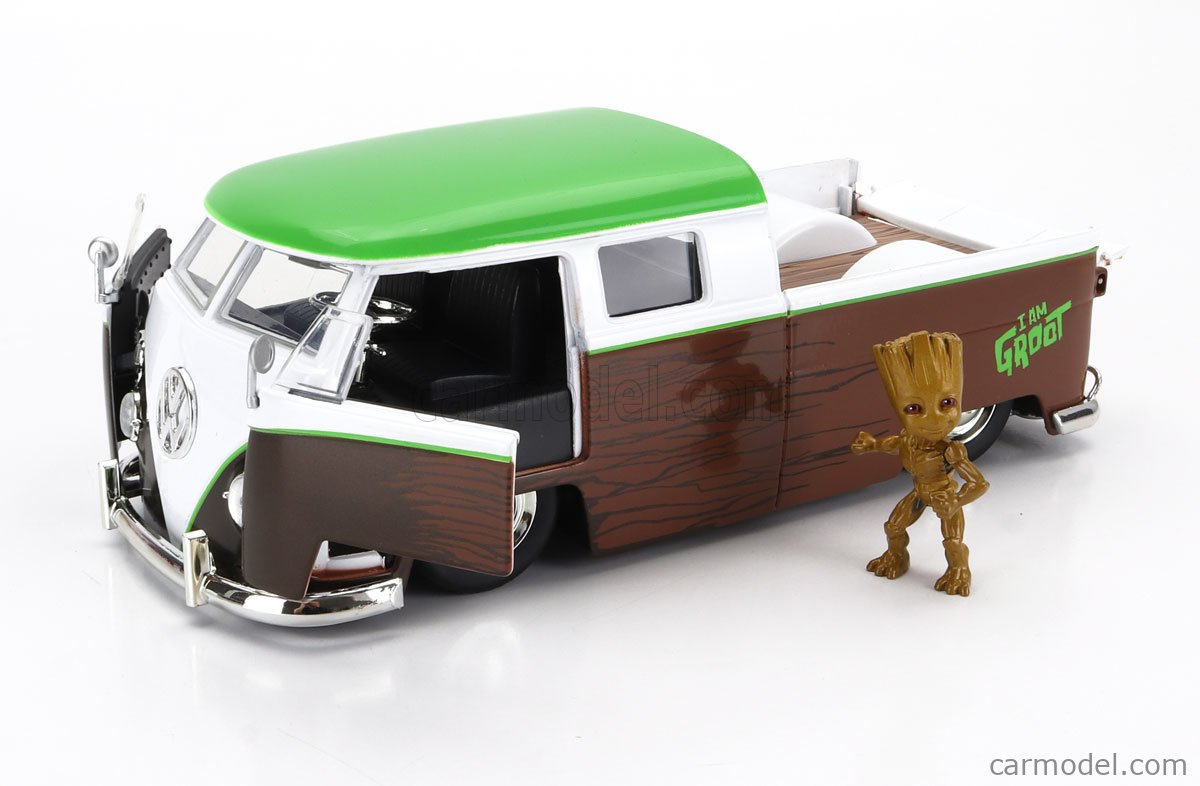 Amazon | Jada 1:24 Diecast 1963 Volkswagen Bus With Groot
