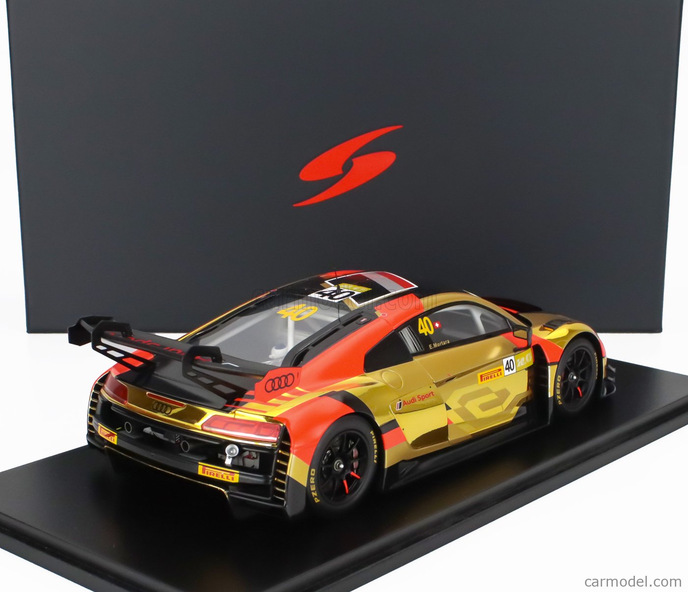 ミニカー Spark 1/18 Audi R8 PlayStation LM2005 Spark 1/18 Scale DC21824C - Audi R8 Le Mans #3 2005 JJ.Lehto