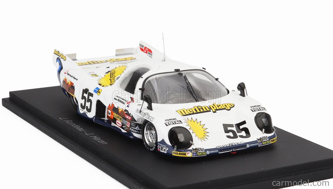 RONDEAU M379 3.0l V8 Team J.rondeau №55 24h Le Mans (1979) Jean Rondeau - Jacky Haran, White