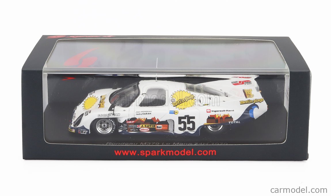 Miniature Spark Rondeau M379 N°55 24H Le Mans 1979 - Échelle 1/43, Neuve