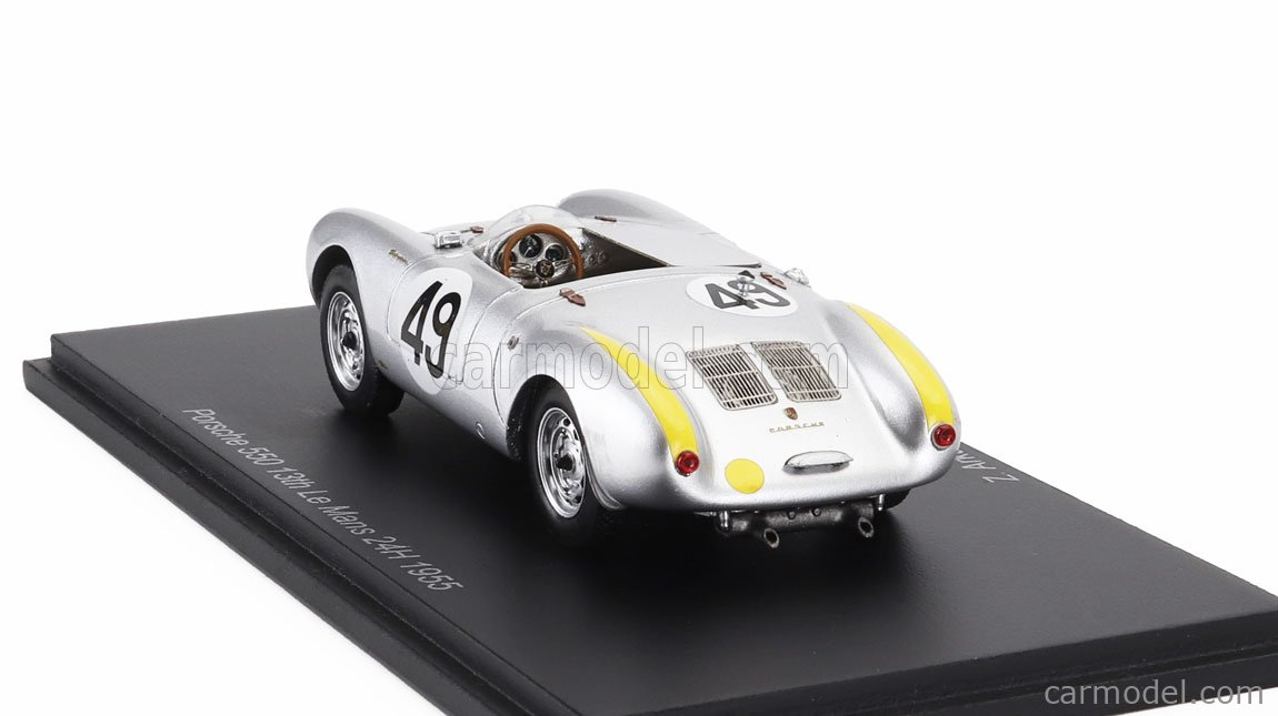 1958 Porsche 550 RS - Le Mans - Schiller  Tot Model Racing Cars