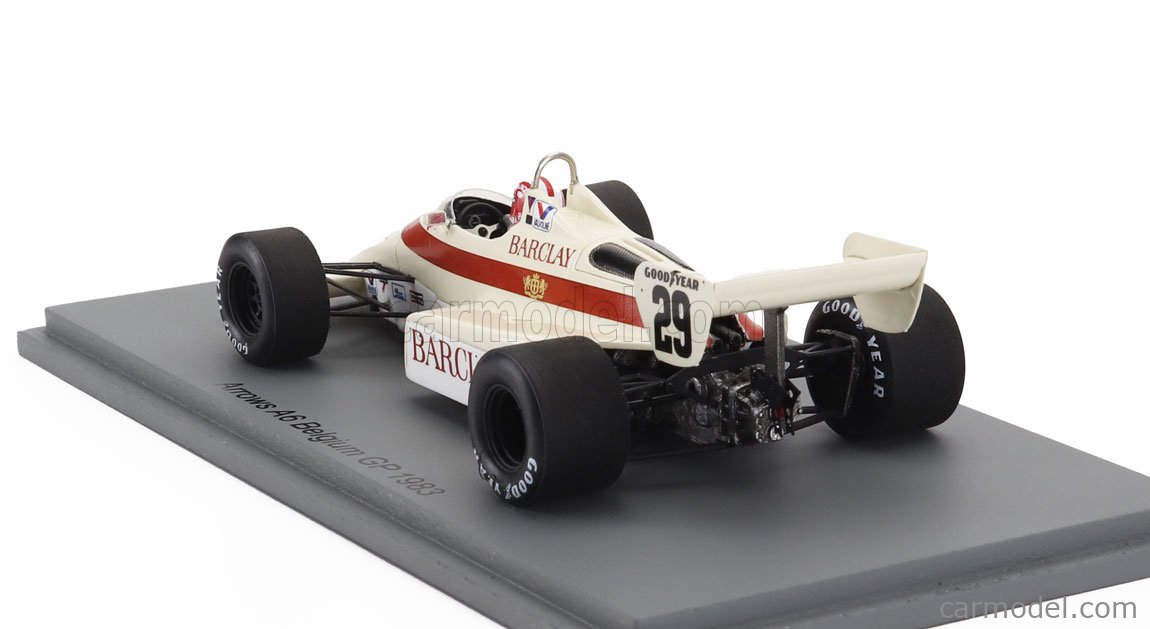 Spark S5785 1/43 Arrows A6 No.29 Belgium GP 1983 Marc Surer