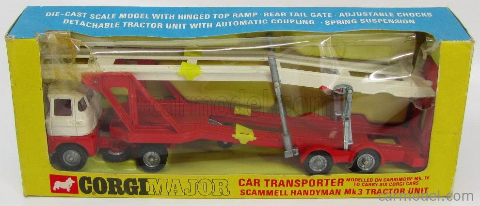 corgi scammell car transporter