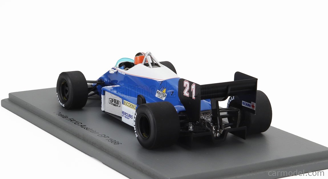 Miniature Automodelli Hi-Fi 68 (1/43) F1 Osella FA 1/C GP 1985 - Italie