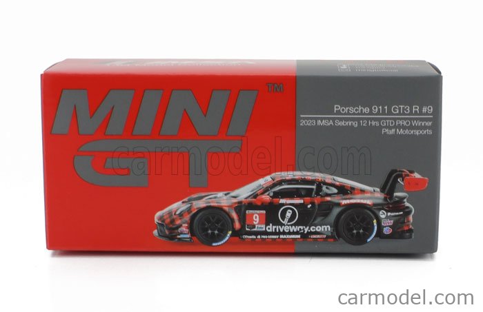 MINI-GT MGT00770-L Scale 1/64 | PORSCHE 911 992 GT3 R TEAM